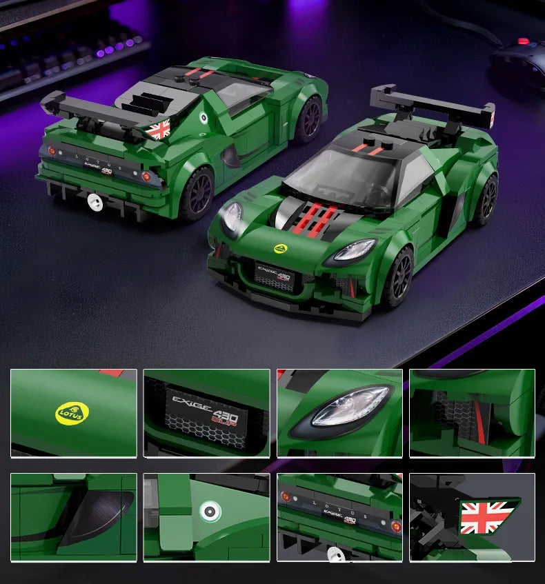 CaDA Lotus Exige Cup 430 1:24 lenktyninis automobilis, 319 detalių