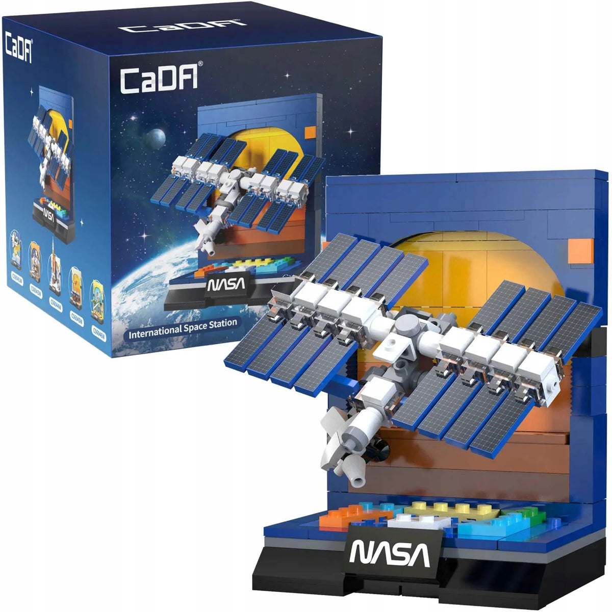 CaDA NASA „International Space Station“ satelito konstruktorius, 188 elementai