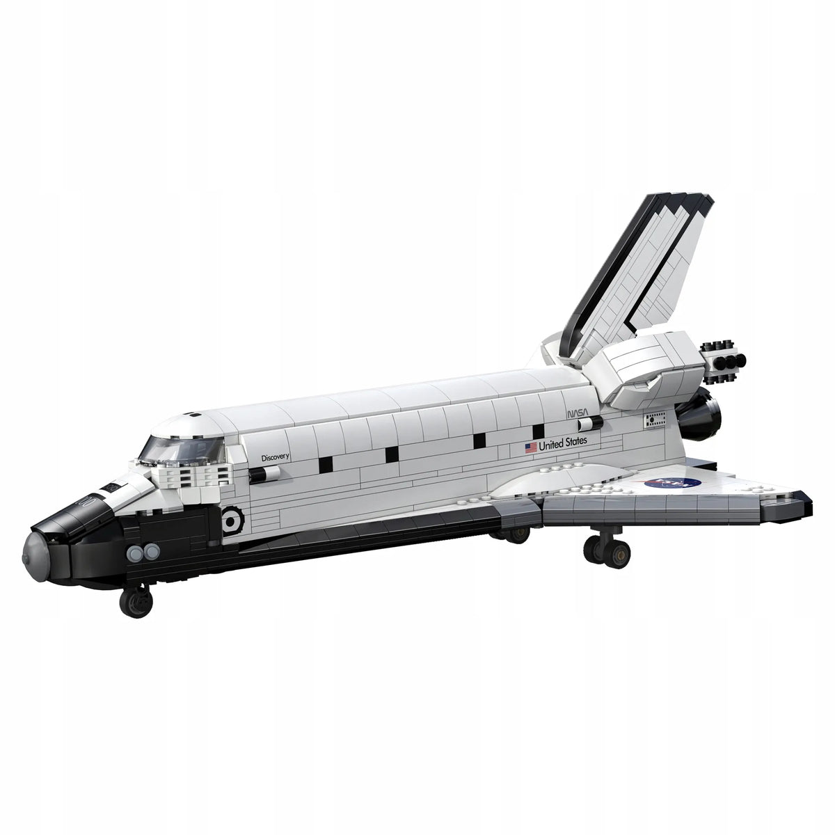 CaDA NASA kosminio erdvėlaivio „Discovery Space Shuttle“ konstruktorius, 1827 elementai