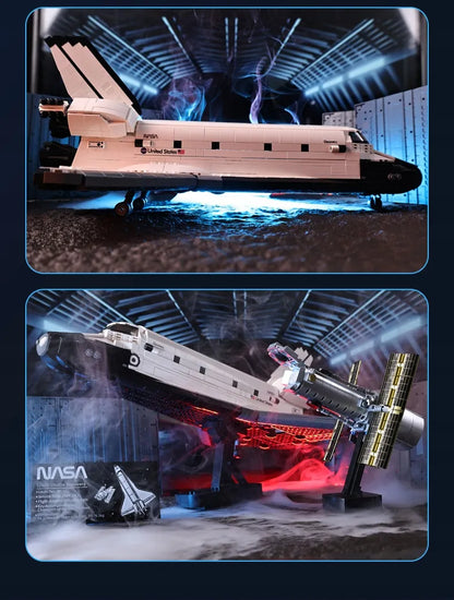 CaDA NASA kosminio erdvėlaivio „Discovery Space Shuttle“ konstruktorius, 1827 elementai