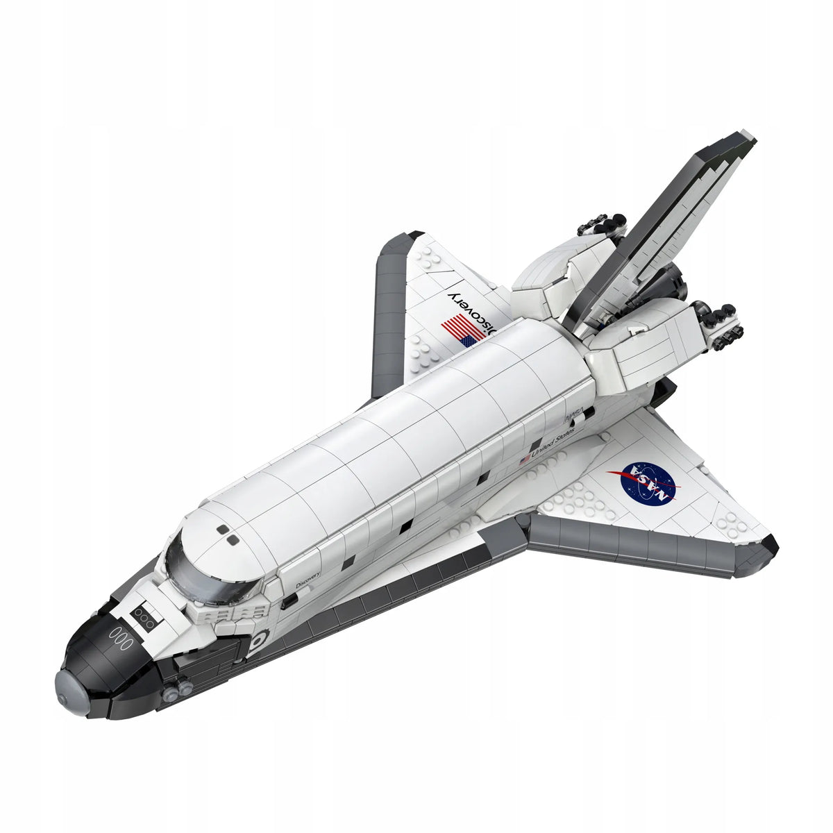 CaDA NASA kosminio erdvėlaivio „Discovery Space Shuttle“ konstruktorius, 1827 elementai