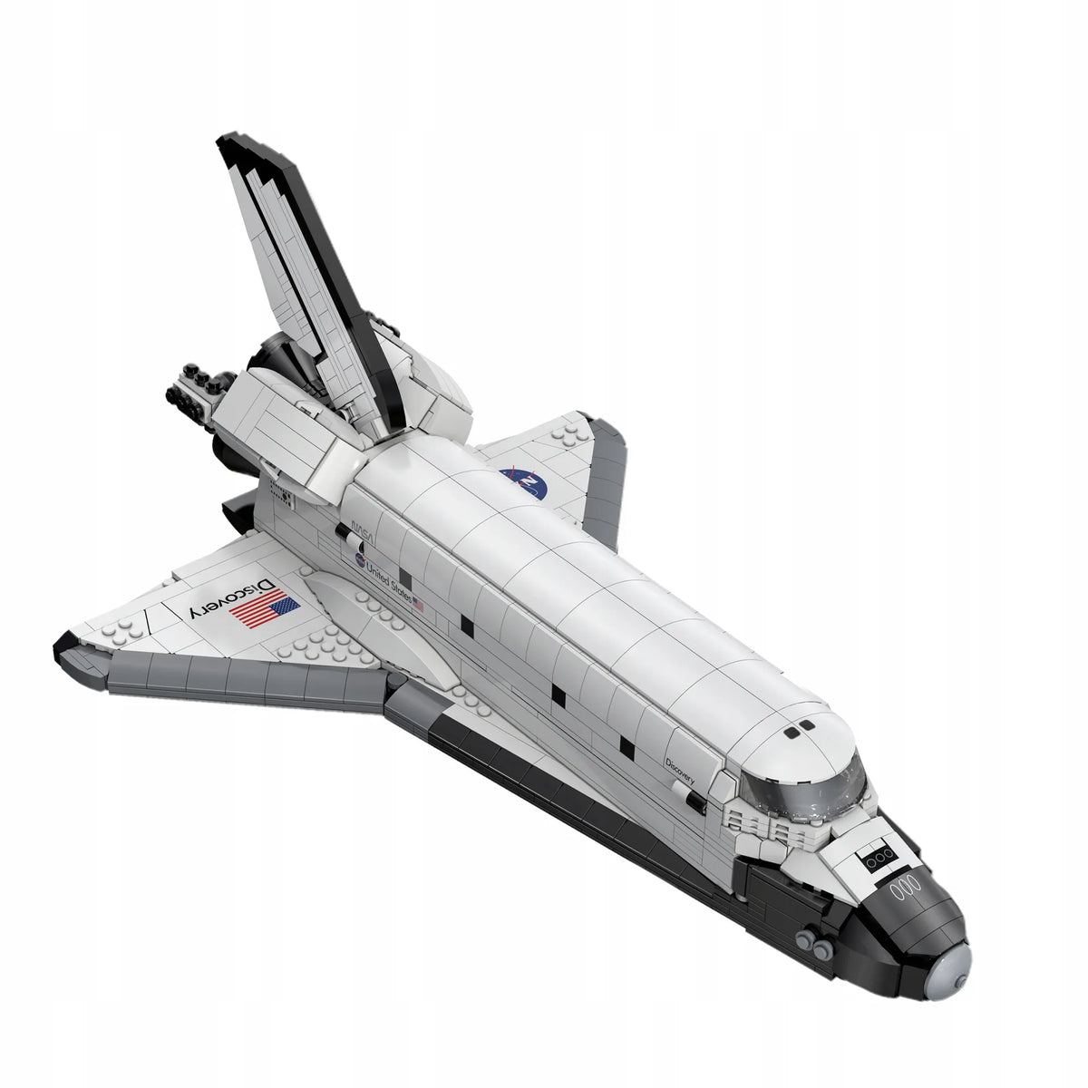 CaDA NASA kosminio erdvėlaivio „Discovery Space Shuttle“ konstruktorius, 1827 elementai