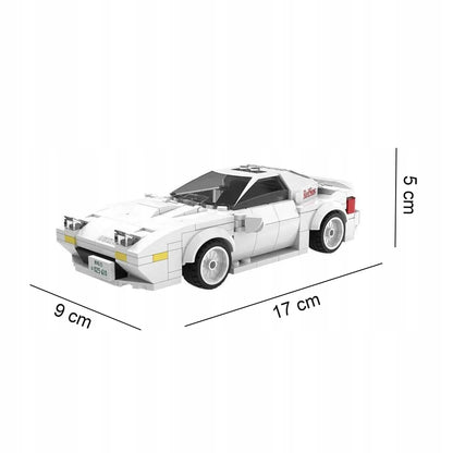 CaDA Race Car Mazda FC35 RX-7 Initial D konstruktorius, 282 detalės