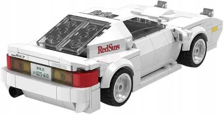 CaDA Race Car Mazda FC35 RX-7 Initial D konstruktorius, 282 detalės