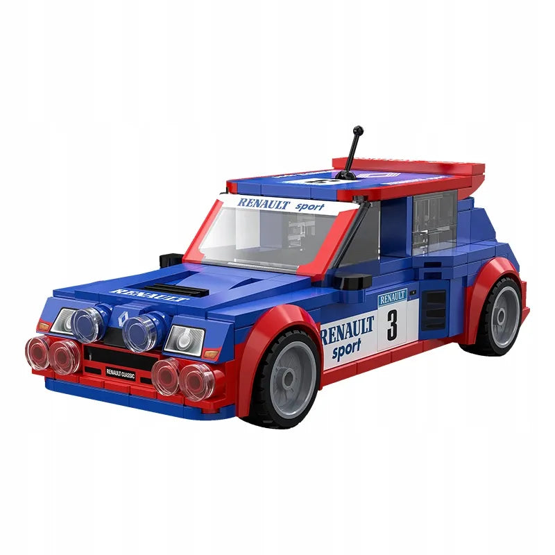 CaDA Renault 5 Maxi Turbo WRC 1:24 ralio automobilio konstruktorius, 308 dalių
