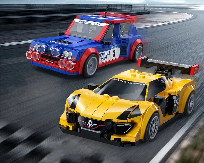 CaDA Renault 5 Maxi Turbo WRC 1:24 ralio automobilio konstruktorius, 308 dalių