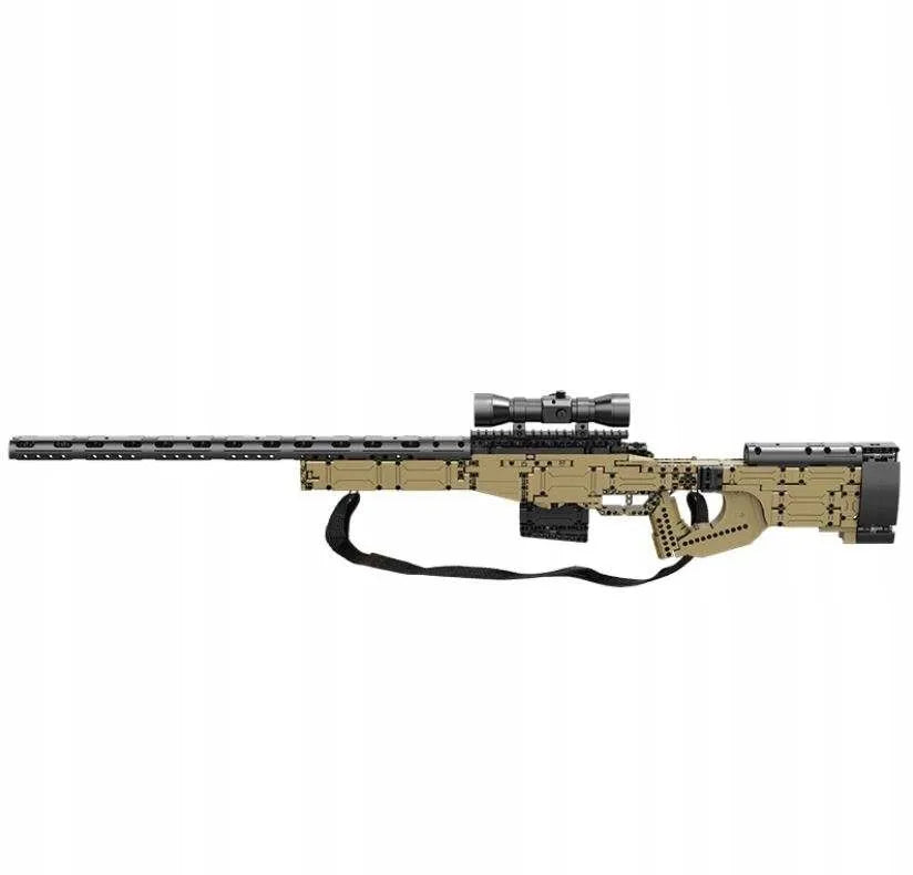 CaDA šaudantis snaiperio šautuvo konstruktorius „Sniper Rifle“, 978 dalių
