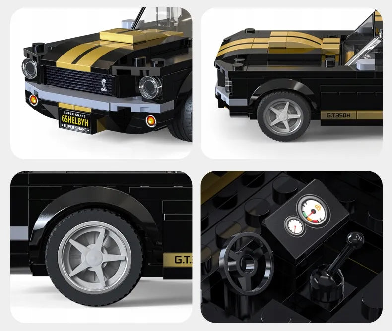 CaDA Shelby GT 350H lenktyninio automobilio konstruktorius, 285 detalės