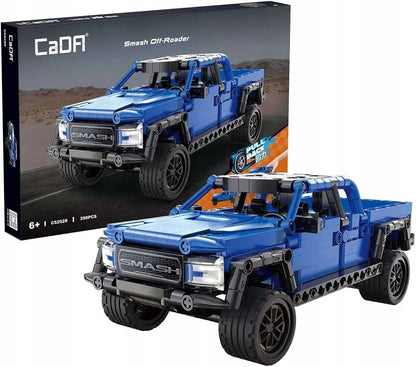 CaDA Smash Off-Roader visureigio konstruktorius su pavara, 390 detalių