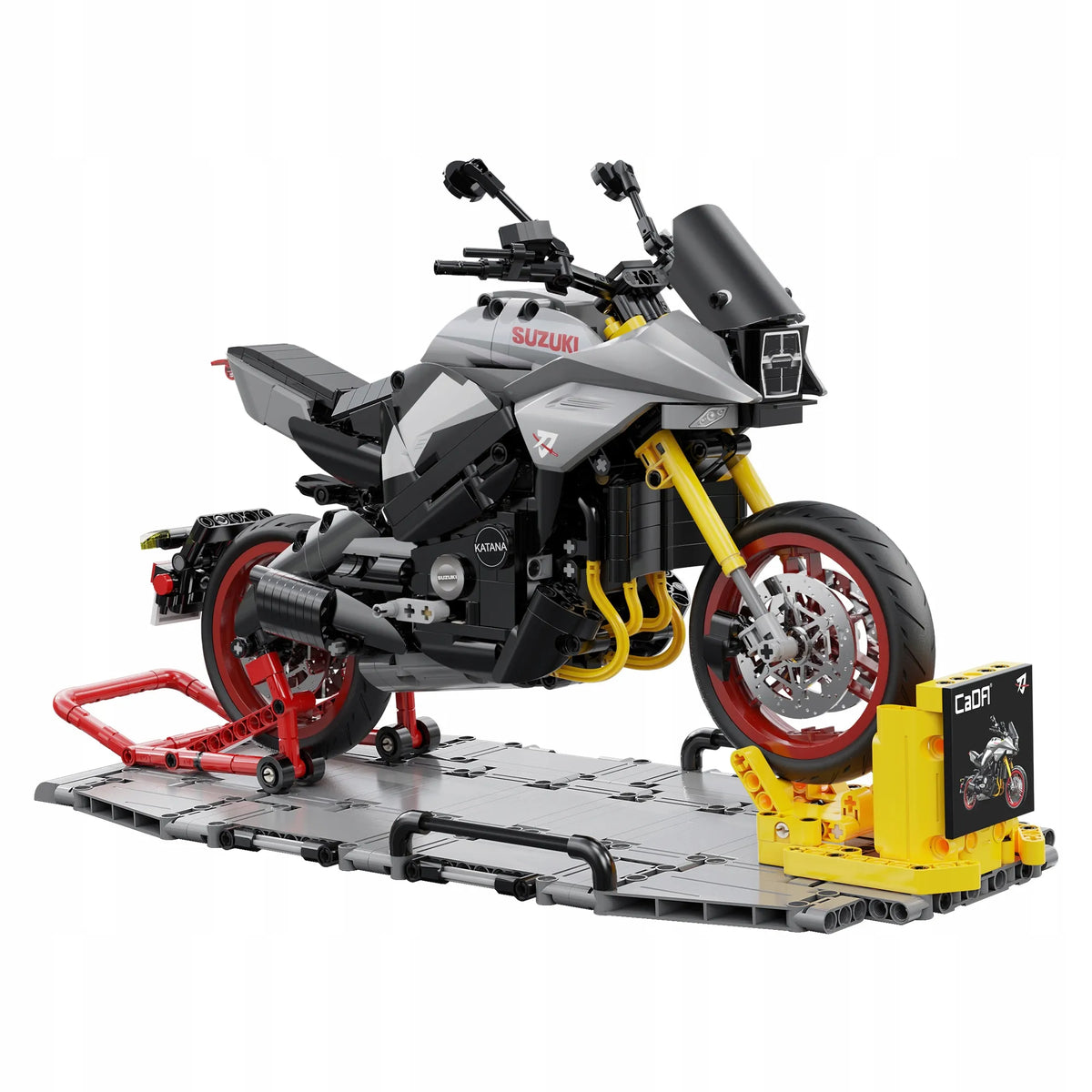 CaDA Suzuki Katana motociklo konstruktorius, 1104 detalės, C59021W