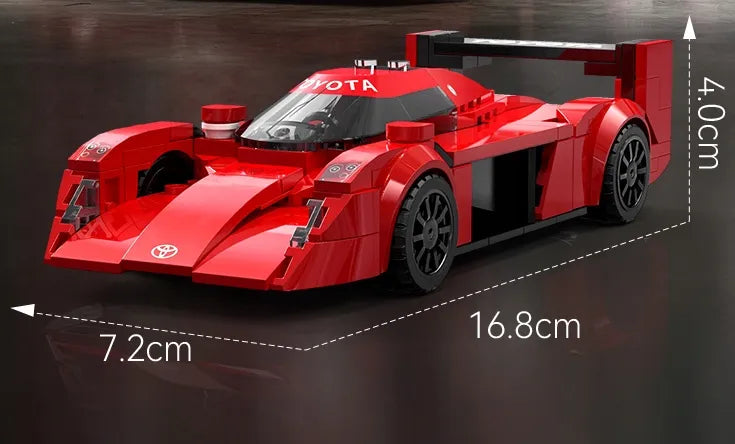 CaDA Toyota GT-ONE 1:24 Le Mans lenktyninio automobilio konstruktorius, 272 detalės