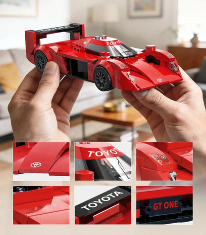 CaDA Toyota GT-ONE 1:24 Le Mans lenktyninio automobilio konstruktorius, 272 detalės
