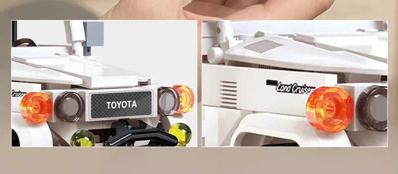 „CaDA“ „Toyota Land Cruiser FJ40“ visureigio konstruktorius, 1:24, 374 detalės