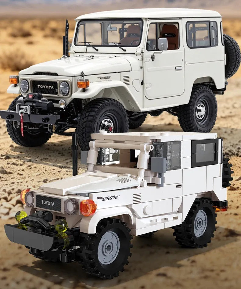 „CaDA“ „Toyota Land Cruiser FJ40“ visureigio konstruktorius, 1:24, 374 detalės