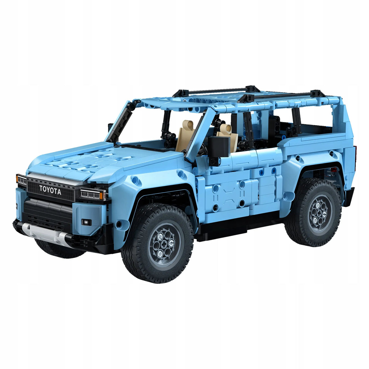 CaDA Toyota Land Cruiser Prado LC250 1:14 nuotoliniu būdu valdomas RC konstruktorius, 586 dalių