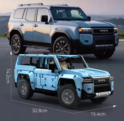 CaDA Toyota Land Cruiser Prado LC250 1:14 nuotoliniu būdu valdomas RC konstruktorius, 586 dalių