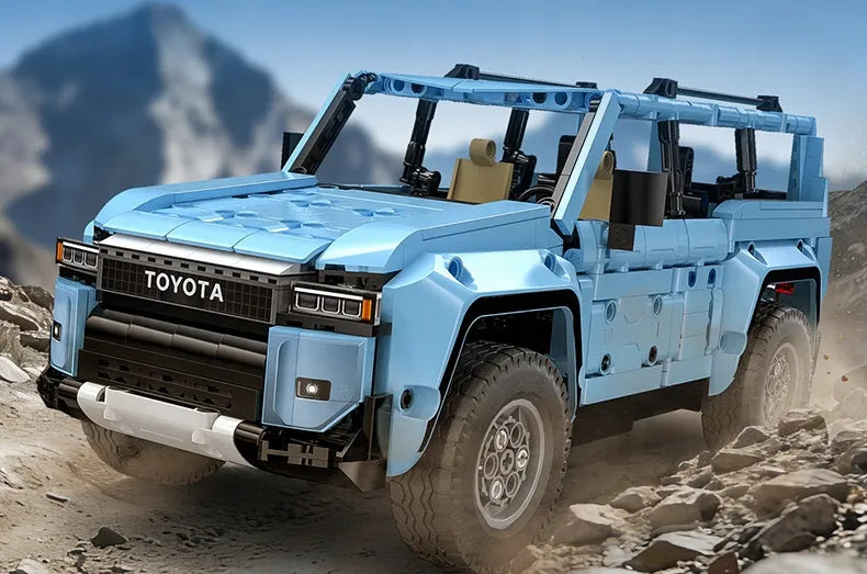 CaDA Toyota Land Cruiser Prado LC250 1:14 nuotoliniu būdu valdomas RC konstruktorius, 586 dalių