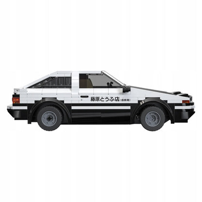 CaDA Toyota Trueno AE86 Initial-D manga anime nuotoliniu būdu valdomas RC konstruktorius
