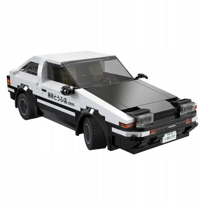 CaDA Toyota Trueno AE86 Initial-D manga anime nuotoliniu būdu valdomas RC konstruktorius