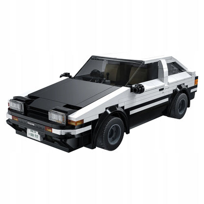 CaDA Toyota Trueno AE86 Initial-D manga anime nuotoliniu būdu valdomas RC konstruktorius