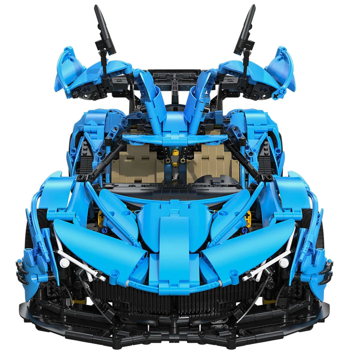 CaDA V12 Hypercar sportinio automobilio konstruktorius, 3865 detalės, 60 cm