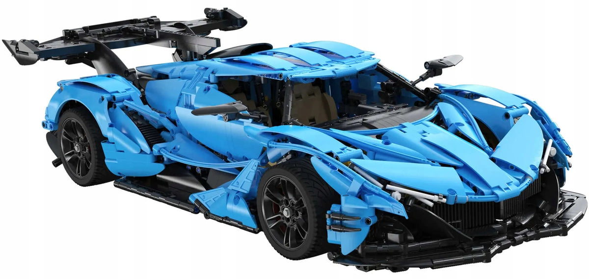 CaDA V12 Hypercar sportinio automobilio konstruktorius, 3865 detalės, 60 cm