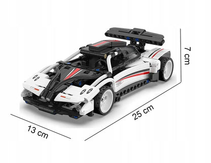 CaDA Z-Wind sportinio automobilio konstruktorius su pull-back pavara, 321 detalė