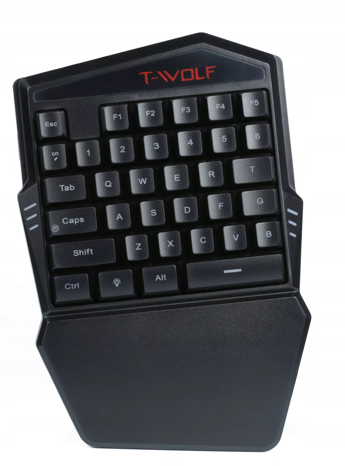 VIENOS RANKOS ŽAIDIMŲ KLAVIATŪRA RGB LED KEYPAD WSAD USB