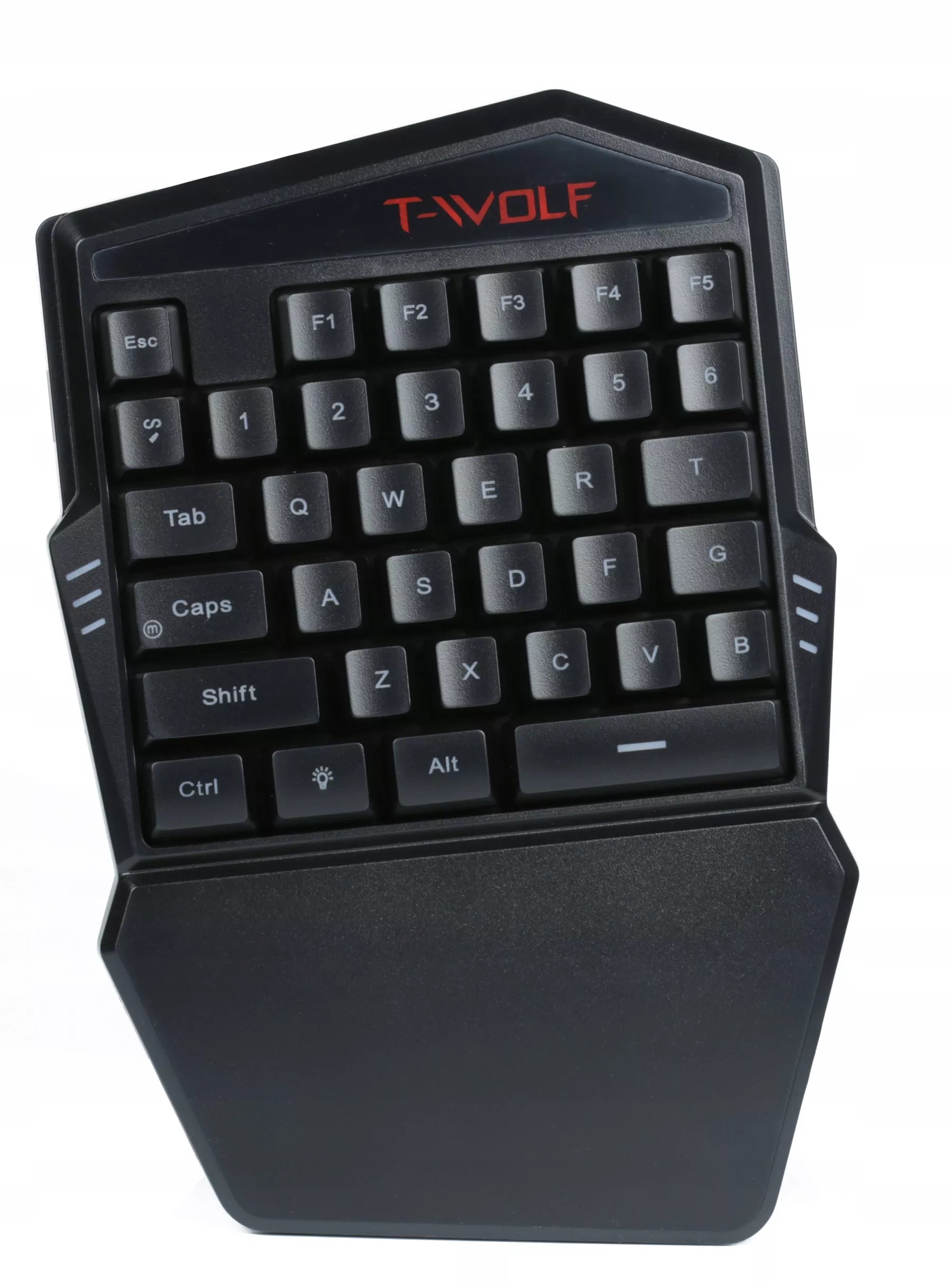 VIENOS RANKOS ŽAIDIMŲ KLAVIATŪRA RGB LED KEYPAD WSAD USB