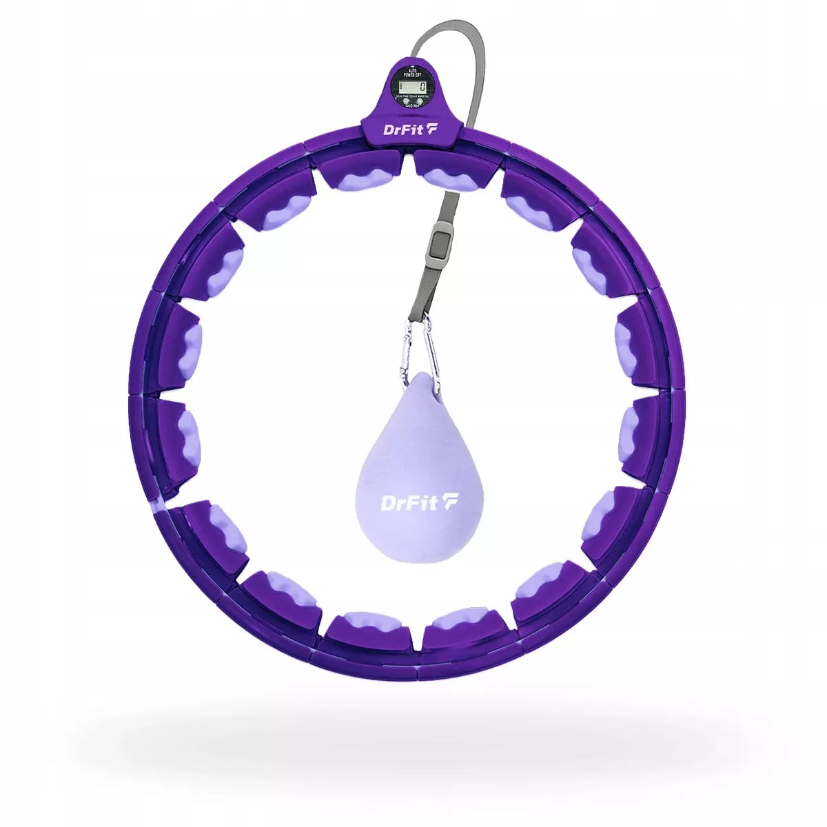 Hula hoop su skaitliuku – fitnesui ir lieknėjimui