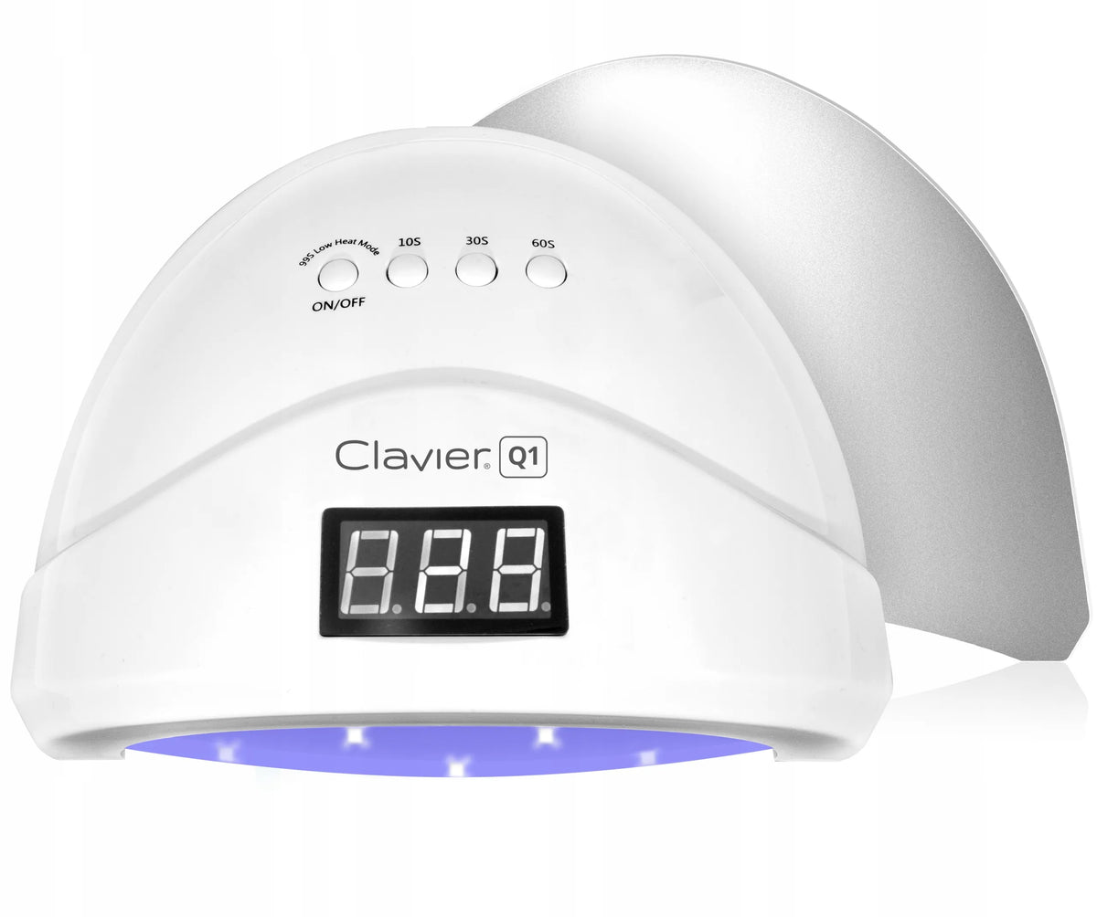 Clavier Q1 UV/LED nagų lempa, 48 W, su veidrodiniu dugnu