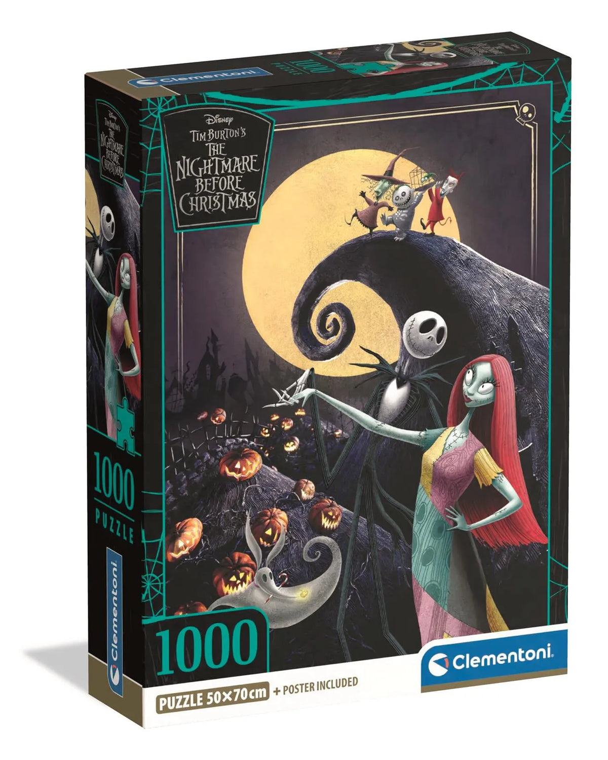 „Clementoni“ dėlionė „The Nightmare Before Christmas“, 1000 detalių, 37060