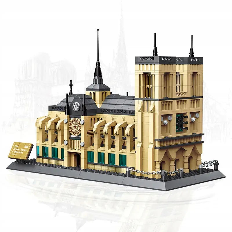 „Coil“ konstruktoriaus rinkinys „Notre-Dame“ katedra, 1380 detalių, vaikams nuo 6 metų