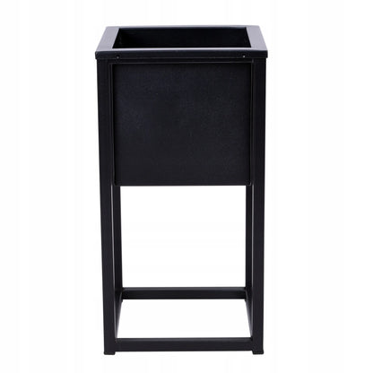 Concove loft stovas augalams, 40 cm, juodas