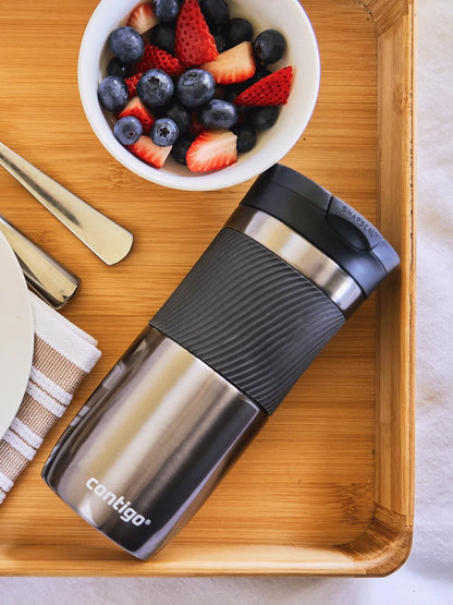 „Contigo Byron“ sandarus neslystantis termo puodelis, „Gunmetal“, 470 ml