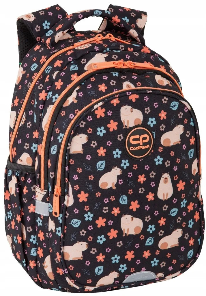 Coolpack dviejų skyrių kuprinė 1-3 klasėms Jerry Capybara F029937