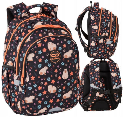 Coolpack dviejų skyrių kuprinė 1-3 klasėms Jerry Capybara F029937