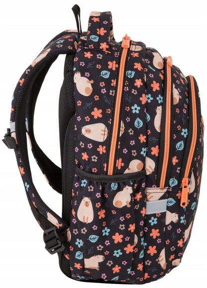 Coolpack dviejų skyrių kuprinė 1-3 klasėms Jerry Capybara F029937