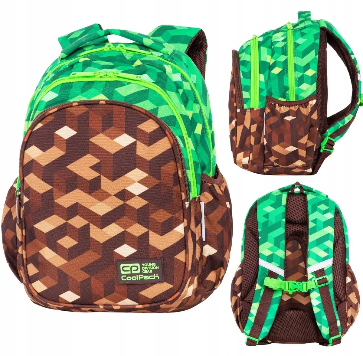 COOLPACK Jerry City Jungle mokyklinė kuprinė berniukams