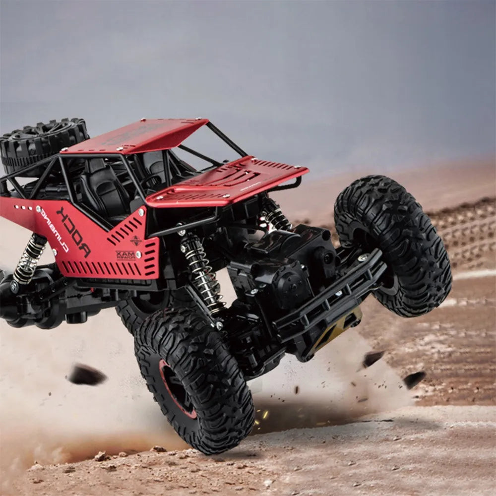 CoolStaff ROVER nuotoliniu būdu valdomas visureigis 4x4, raudonas