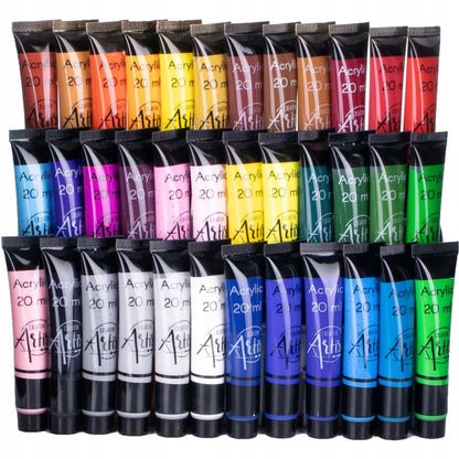 Creative Artist akriliniai dažai, didelis rinkinys, 36 × 20 ml, dažai tūbelėse