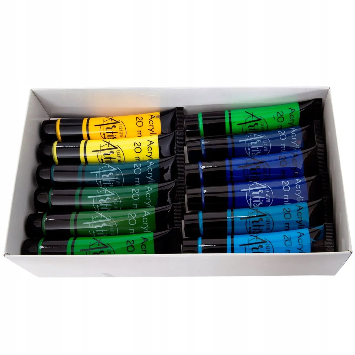 Creative Artist akriliniai dažai, didelis rinkinys, 36 × 20 ml, dažai tūbelėse