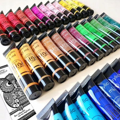 Creative Artist akriliniai dažai, didelis rinkinys, 36 × 20 ml, dažai tūbelėse