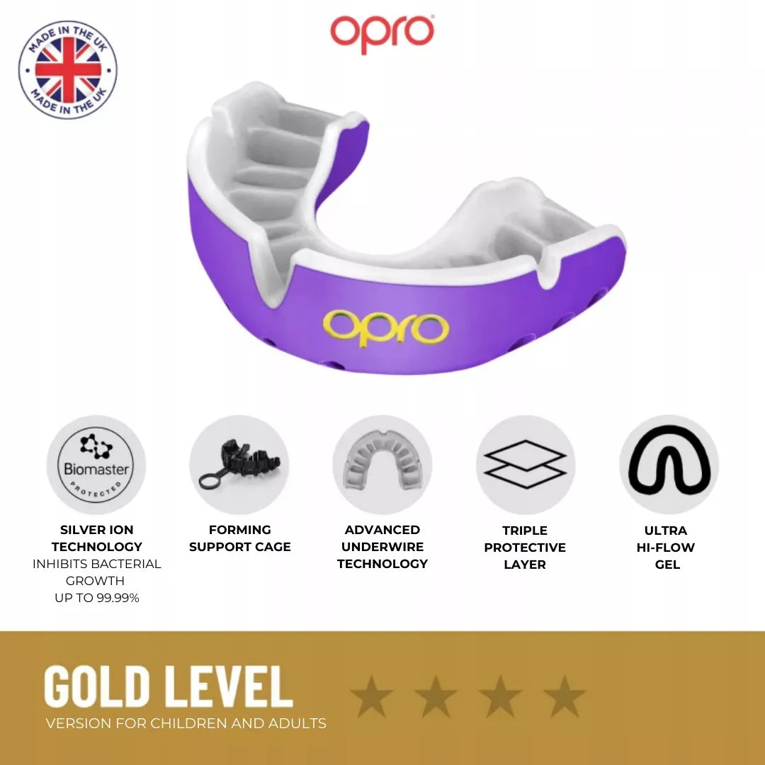 OCHRANIACZ NA ZĘBY Opro Silver GEN4 su dėklu Dviejų sluoksnių Juodas