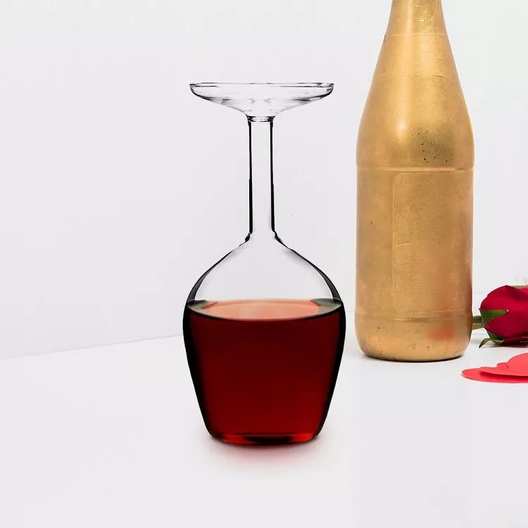350 ml apversta vyno taurė – originali dovana