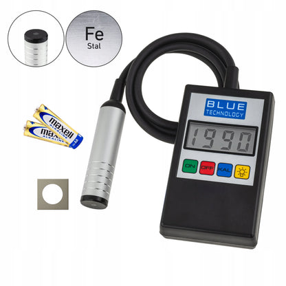 Dažų storio matuoklis Blue Technology MGR-11-S-FE plienui su zondu