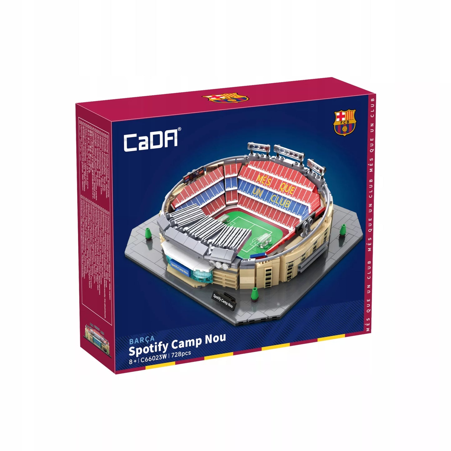 CaDA Barcelona Camp Nou Spotify stadionas 728 det. Barca La Liga konstruktorius