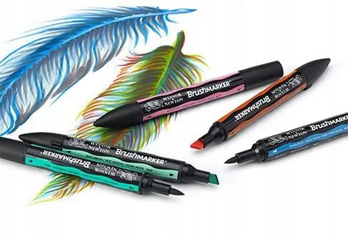 „DecoTime“ dvipusiai akvareliniai markeriai „Brush & Fine“, 60 vnt., 51-0