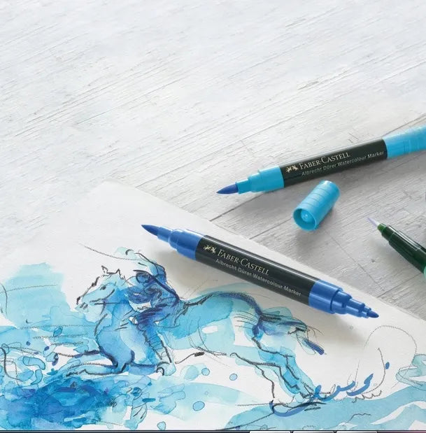 „DecoTime“ dvipusiai akvareliniai markeriai „Brush & Fine“, 60 vnt., 51-0