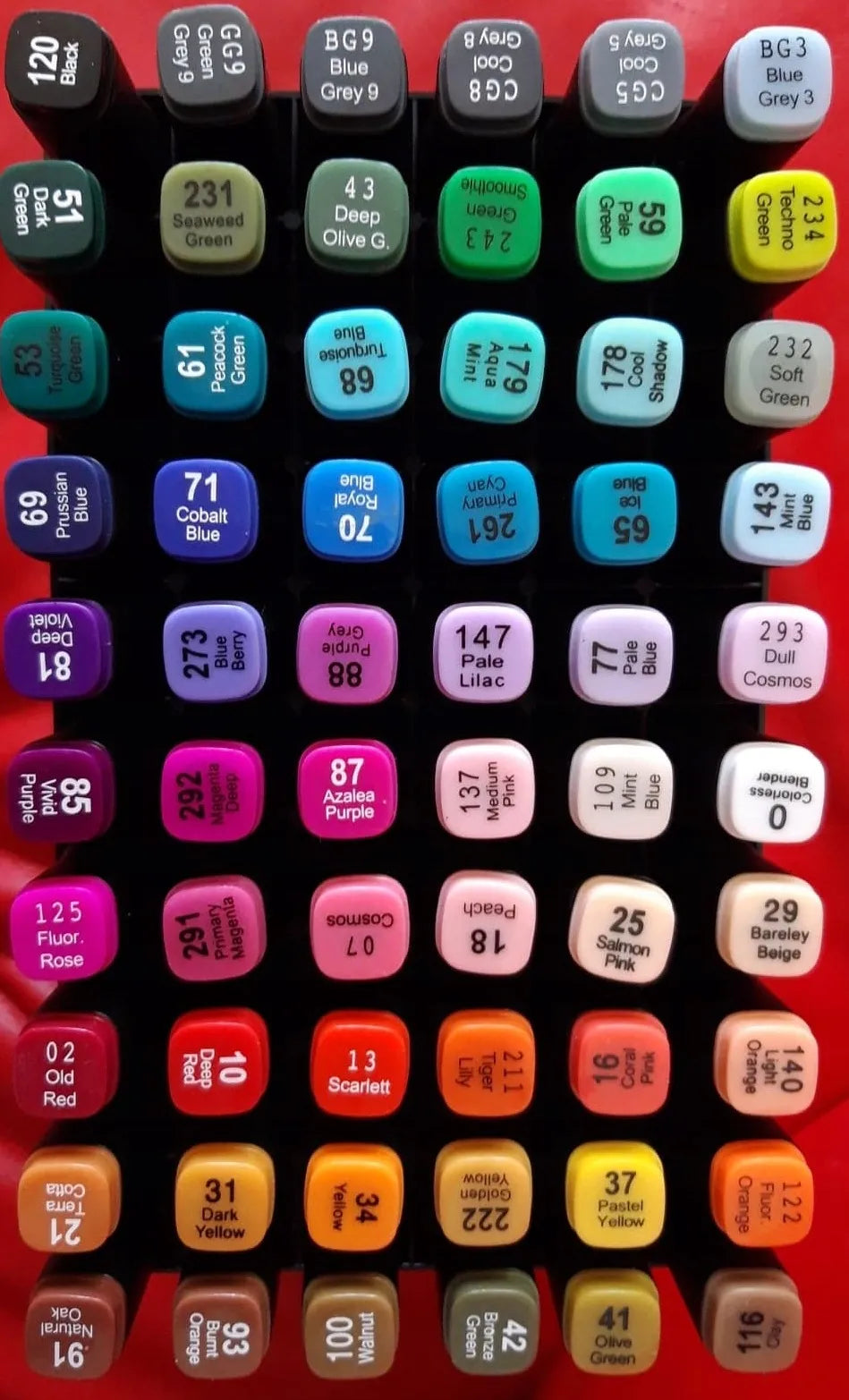 „DecoTime“ dvipusiai akvareliniai markeriai „Brush & Fine“, 60 vnt., 51-0